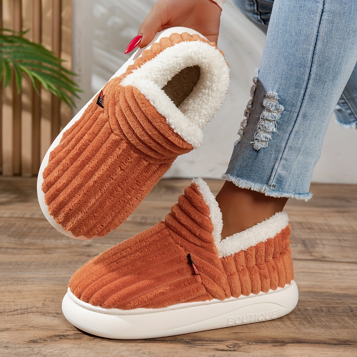 Maureen | Plush Slippers