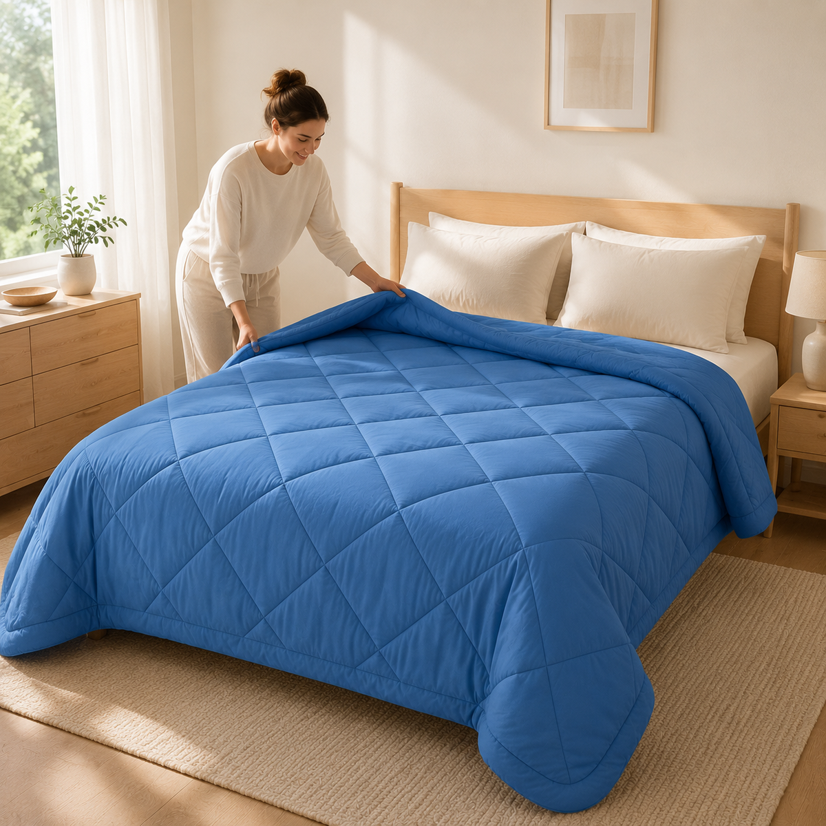 2-in-1 Comforter – No Duvet Cover Needed