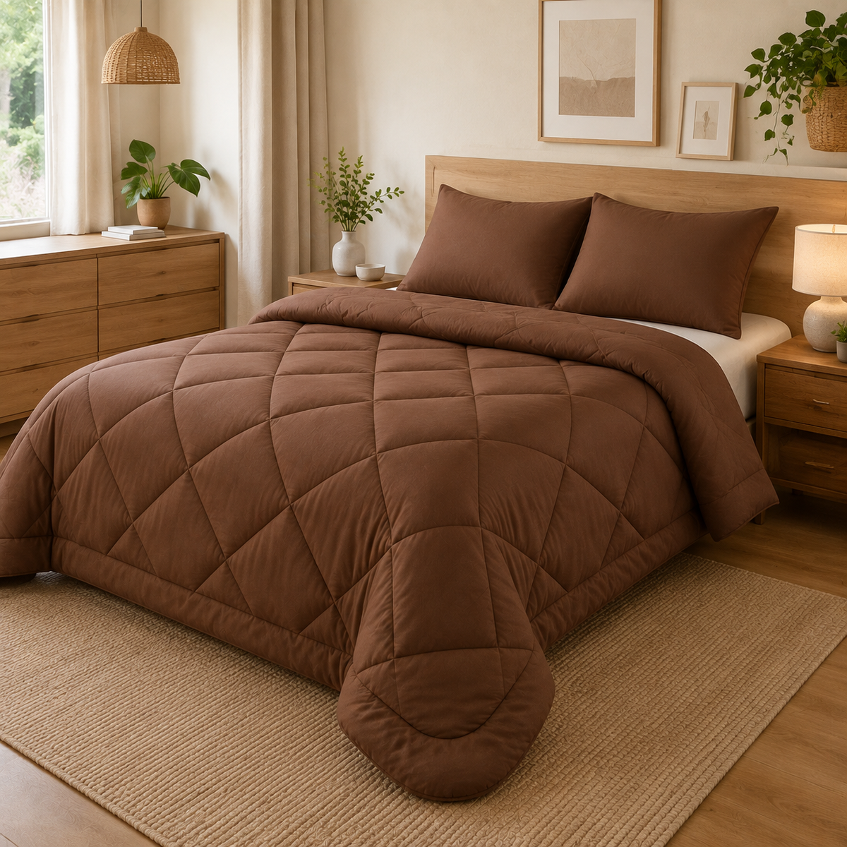 2-in-1 Comforter – No Duvet Cover Needed