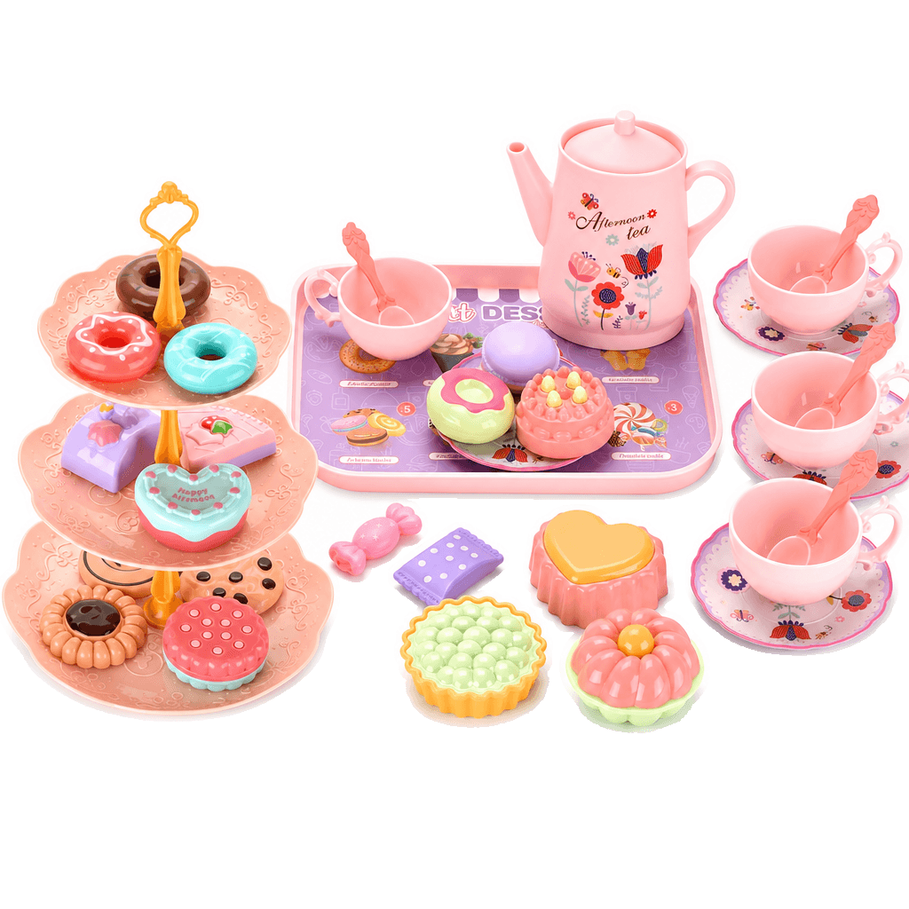 Children's Pretend Tea Party Set for Imaginative Play