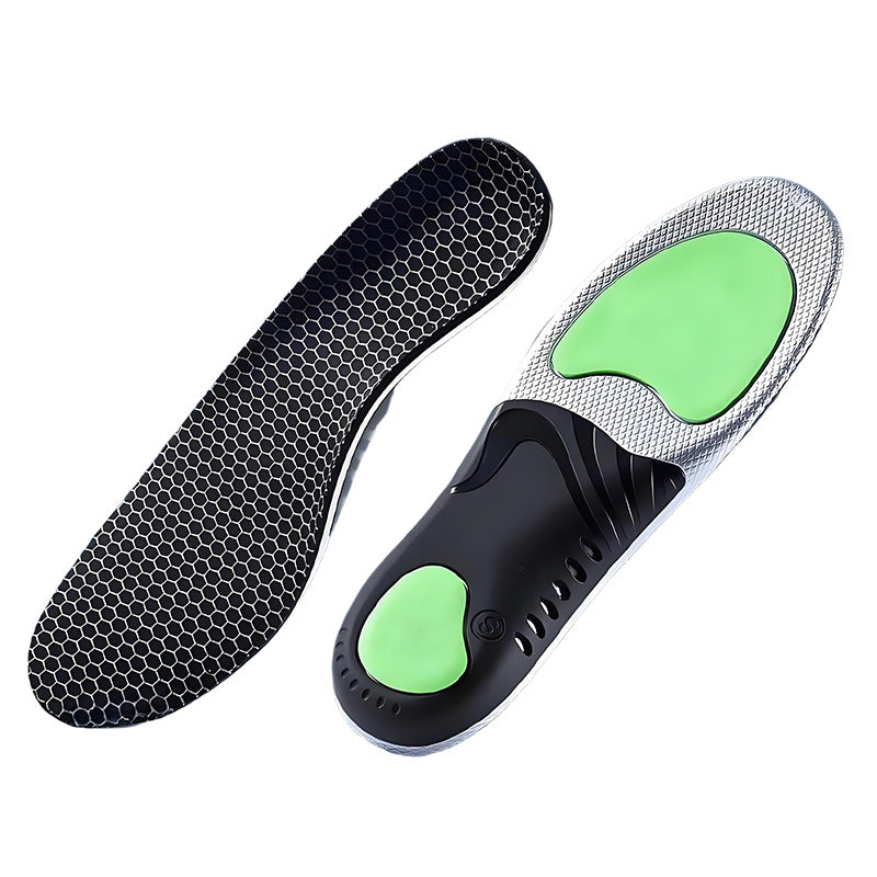 Shock-Absorbing Sports Insoles with Arch Support